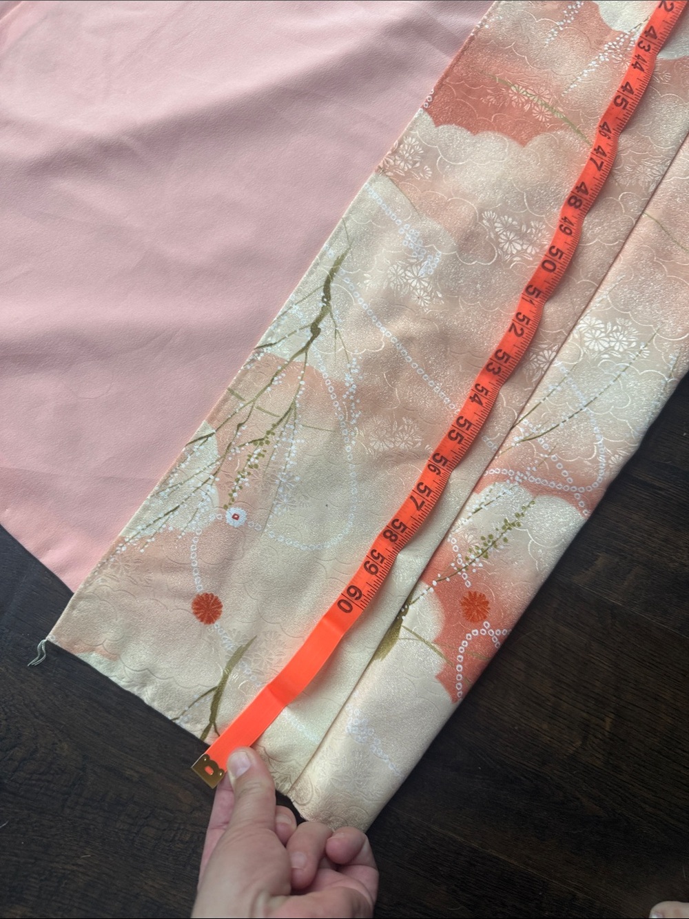 Authentic Pink Kimono c#50 - Picture 2 of 4
